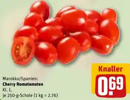 REWE Cherry Romatomaten Angebot