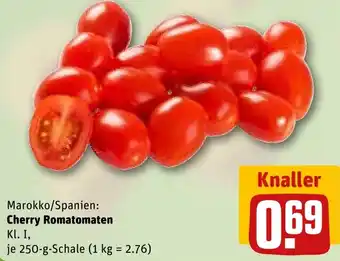 REWE Cherry Romatomaten Angebot