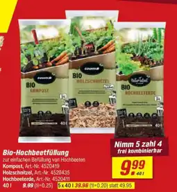 toom Baumarkt toom Bio-Hochbeetfüllung Angebot
