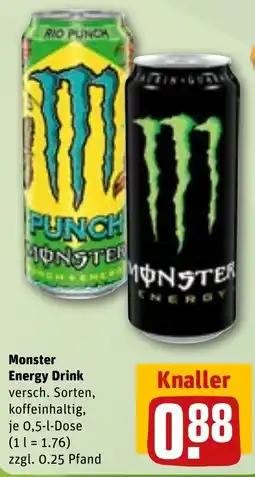REWE Monster Energy Drink Angebot