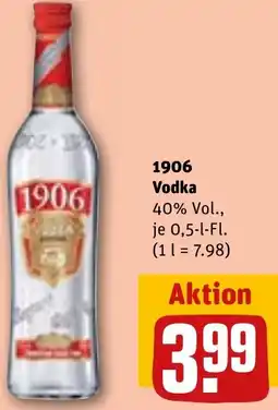 REWE 1906 Vodka Angebot