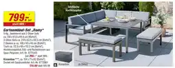 toom Baumarkt Gartenmöbel-Set „,Romy" Angebot