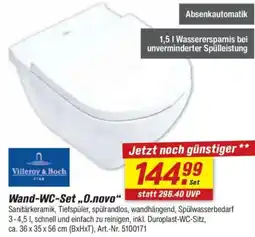 toom Baumarkt Villeroy & Boch Wand-WC-Set „,0.novo" Angebot