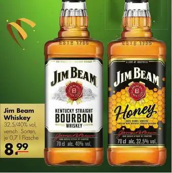 Handelshof Jim Beam Whiskey 0,7L Angebot