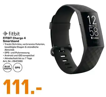 Saturn Fitbit Charge 4 Smartband Angebot