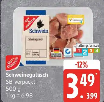 Marktkauf Schweinegulasch Angebot