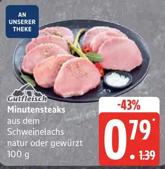 Marktkauf Gutfleisch Minutensteaks Angebot