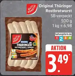 Marktkauf Original Thüringer Rostbratwurst Angebot