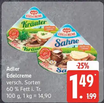 Marktkauf Adler Edelcreme Angebot