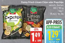 Marktkauf Funny Frisch Linsen Chips oder Popchips Angebot