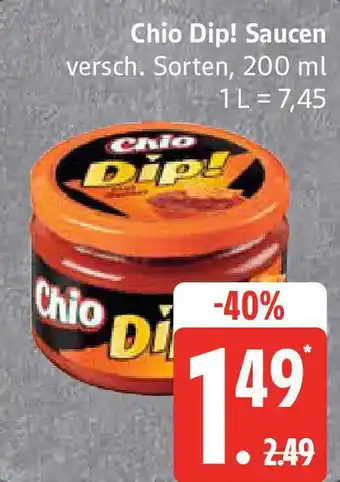 Marktkauf Chio Dip! Saucen Angebot