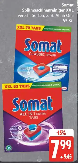 Marktkauf Somat Spülmaschinenreiniger XXL Angebot