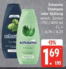 Marktkauf Schauma Shampoo oder Spülung Angebot