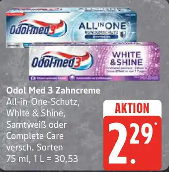 Marktkauf Odol Med 3 Zahncreme Angebot