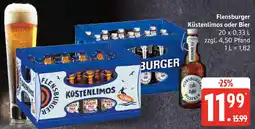 Marktkauf Flensburger Küstenlimos oder Bier Angebot