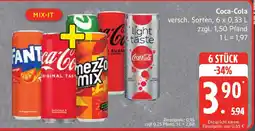 Marktkauf Coca-Cola versch. Sorten, Angebot
