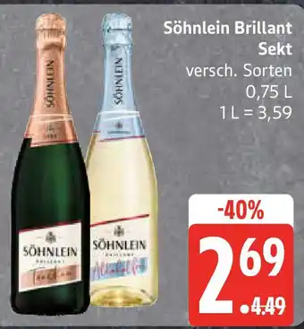 Marktkauf Söhnlein Brillant Sekt Angebot
