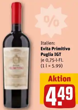 REWE Evita Primitivo Puglia IGT Angebot