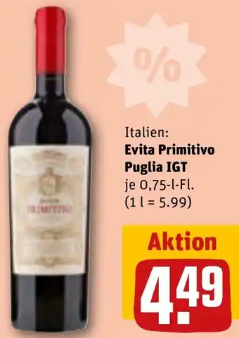 REWE Evita Primitivo Puglia IGT Angebot