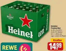 REWE Heineken Premium Beer Angebot