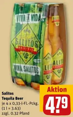 REWE Salitos Tequila Beer Angebot