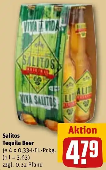 REWE Salitos Tequila Beer Angebot