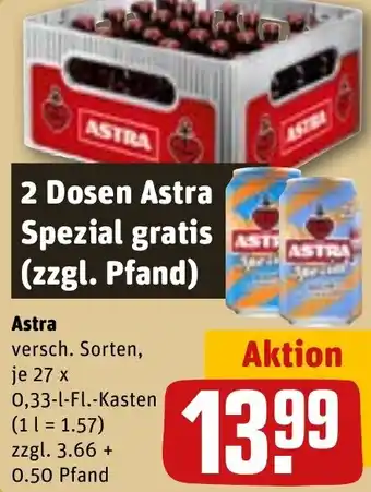 REWE Astra Angebot