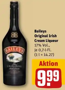 REWE Baileys Original Irish Cream Liqueur Angebot