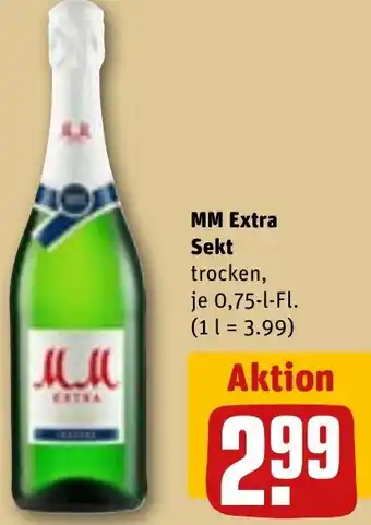 REWE MM Extra Sekt Angebot
