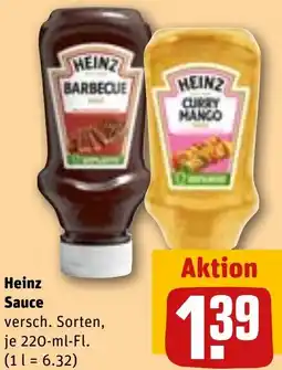 REWE Heinz Sauce Angebot