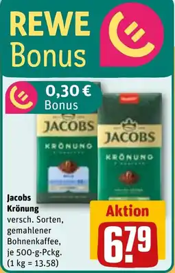 REWE Jacobs Krönung Angebot