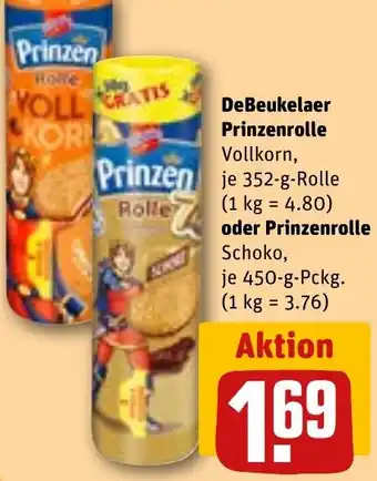 REWE DeBeukelaer Prinzenrolle oder Prinzenrolle Angebot