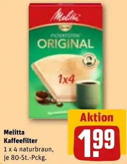 REWE Melitta Kaffeefilter Angebot