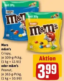 REWE Mars m&m's oder m&m's Angebot