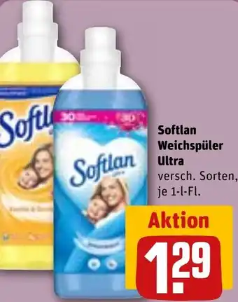REWE Softlan Weichspüler Ultra Angebot