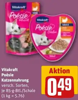 REWE Vitakraft Poésie Katzennahrung Angebot