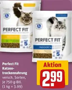 REWE Perfect Fit Katzentrockennahrung Angebot