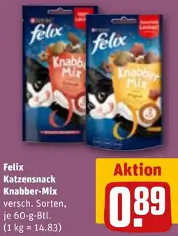 REWE Felix Katzensnack Knabber-Mix Angebot