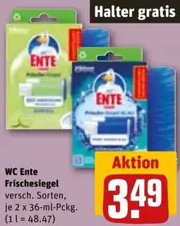 REWE WC Ente Frischesiegel Angebot