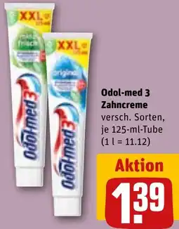 REWE Odol-med 3 Zahncreme Angebot