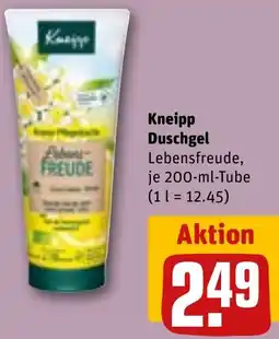 REWE Kneipp Duschgel Angebot