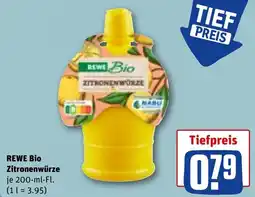 REWE REWE Bio Zitronenwürze Angebot