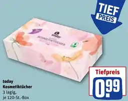 REWE today Kosmetiktücher Angebot