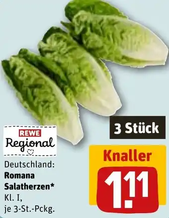 REWE Romana Salatherzen Angebot