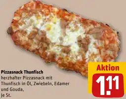 REWE Pizzasnack Thunfisch Angebot