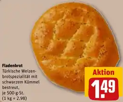 REWE Fladenbrot Angebot
