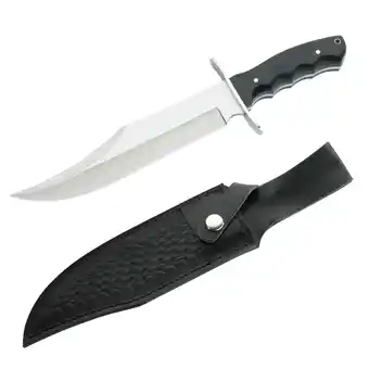 Netto Marken-Discount HERBERTZ Bowiemesser Einhand Arbeitsmesser Fahrten Messer Jagd Gürtelmesser Holz Angebot