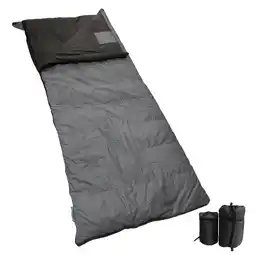 Netto Marken-Discount HUMAN COMFORT Deckenschlafsack Airel XL Schlafsack Lang & Breit 100% Baumwolle Angebot