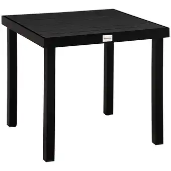 Netto Marken-Discount Outsunny Gartentisch Aluminium, Kunststoff Angebot