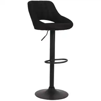 Netto Marken-Discount CLP Barhocker Milet I Stoff-Bezug I Drehbarer Barstuhl Angebot